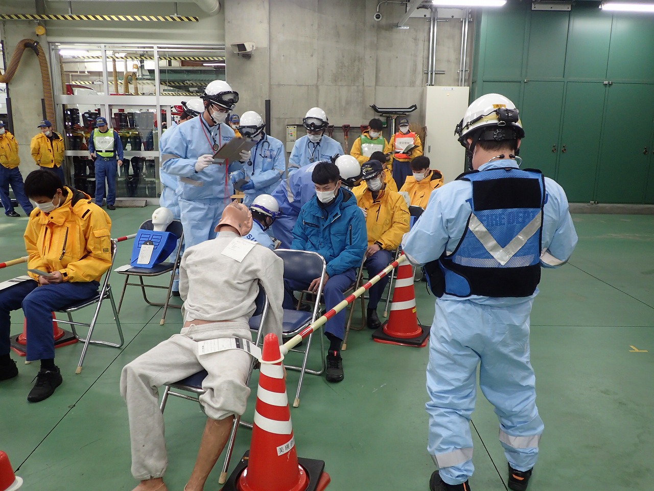 多数傷病者トリアージ訓練を実施 – 大雪消防組合